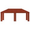 Housse de Gazebo 6 x 3 m Terre cuite Polyester 190 gsm 642471642471