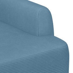 Canapé love seat avec capitonnage en boutons Bleu 642498642498