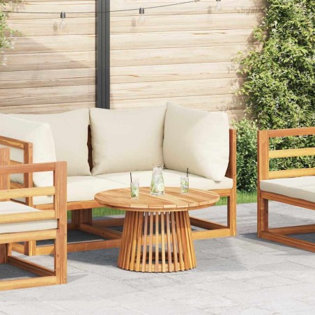 Table d'appoint Marron 70 x 70 x 40 cm Bois de teck massif 642502642502