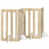 Clôture pliable pour animaux 4 pcs Chêne Sonoma 642506642506