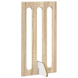Clôture pliable pour animaux 4 pcs Chêne Sonoma 642506642506