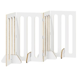 Clôture pliable pour animaux 4 pcs Chêne Sonoma 642506642506