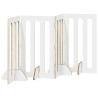 Clôture pliable pour animaux 4 pcs Chêne Sonoma 642506642506