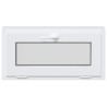 Fenêtre de sous-sol RISOR 80 x 40 cm PVC et verre Anthracite 642519642519