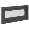 Fenêtre de sous-sol RISOR 80 x 40 cm PVC et verre Anthracite 642519642519