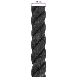Corde en Jute 36 Noir Jute 100% Tossa 642527642527