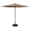 Parasol de jardin avec base 300 x 300 cm Polyester 642554642554