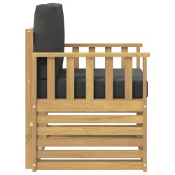 2 Pièce Ensemble de canapés d'extérieur Polyester 642561642561
