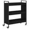 Chariot de cuisine Chêne noir 70 x 30 x 82 cm Bois d'ingénierie 642570642570