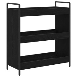 Chariot de cuisine Chêne noir 70 x 30 x 82 cm Bois d'ingénierie 642570642570
