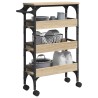 Chariot de cuisine Chêne Sonoma 53 x 20 x 76 cm 642571642571