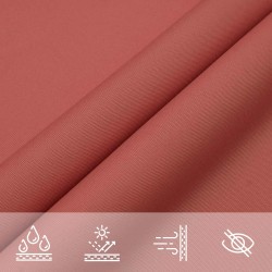 Voile d'ombre Terre cuite 6 x 2 m 100 % polyester Oxford 642581642581
