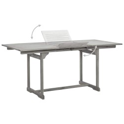 Ensemble à manger de jardin 5 pcs Bois d'acacia solide 642583642583