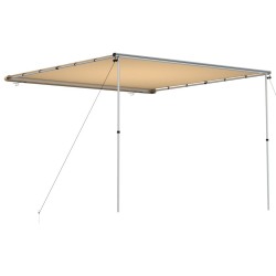 Auvent de camping-car et caravane 3x3x2,15 m Beige 642586642586