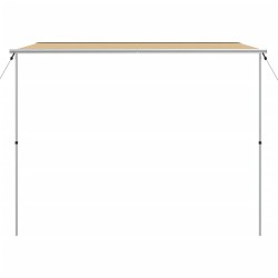Auvent de camping-car et caravane 3x3x2,15 m Beige 642586642586
