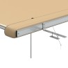 Auvent de camping-car et caravane 3x3x2,15 m Beige 642586642586