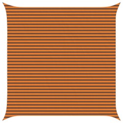 Voile d'ombre Orange et marron 5 x 5 m 100 % polyester Oxford 642588642588