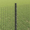 Clôture en fil soudé avec poteaux 50 x 0,8 m Gris Maille 642601642601