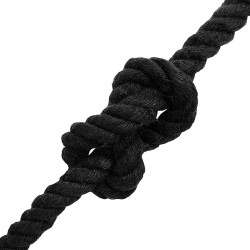 Corde Noir 1,4 x 1,4 x 5000 cm Coton 642602642602