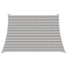 Voile d'ombre Gris clair et blanc 3 / 4 x 3 m HDPE 642604642604