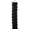 Corde Noir 6 x 6 x 1000 cm Coton 642619642619