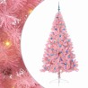 Sapin de Noël artificiel pré-éclairé Rose 240 cm PVC 642621642621