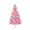 Sapin de Noël artificiel pré-éclairé Rose 240 cm PVC 642621642621