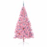 Sapin de Noël artificiel pré-éclairé Rose 240 cm PVC 642621642621