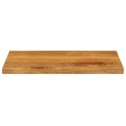 Dessus de table 60x40x2,5 cm rectangulaire bois massif manguier 642622642622