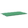 Coussin de banc de jardin vert 180x(50+50)x7 cm tissu oxford 642623642623