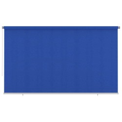 Store roulant d'extérieur 405 (l) x 230 (H) cm bleu HDPE 642631642631
