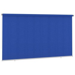 Store roulant d'extérieur 405 (l) x 230 (H) cm bleu HDPE 642631642631