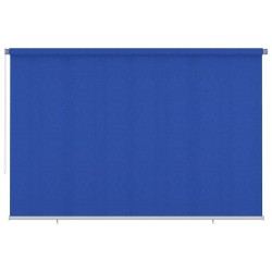 Store roulant d'extérieur 355 (l) x 230 (H) cm bleu HDPE 642635642635