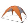 Tente de camping avec un abri imperméable Dôme Gris et orange 642636642636