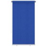 Store roulant d'extérieur 125 (l) x 230 (H) cm bleu HDPE 642637642637
