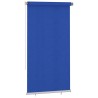 Store roulant d'extérieur 125 (l) x 230 (H) cm bleu HDPE 642637642637
