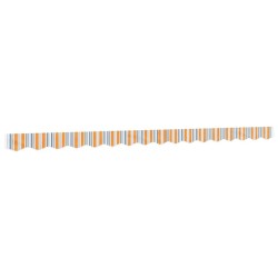 Tissu de remplacement de cantonnière d’auvent multicolore 4 m 642644642644