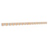 Tissu de remplacement de cantonnière d’auvent multicolore 4 m 642644642644