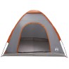 Tente de camping avec toit Gris et orange 190 x 140 x 105 cm 642661642661