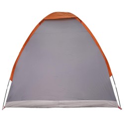 Tente de camping avec toit Gris et orange 190 x 140 x 105 cm 642661642661