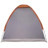Tente de camping avec toit Gris et orange 190 x 140 x 105 cm 642661642661