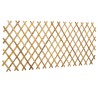 Trellis extensible pour clôture 2 pcs Marron Clair 100 x 105 cm 642667642667