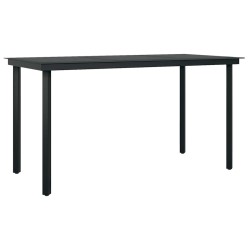 Ensemble de salle à manger pour jardin 5 pcs Beige polyrotin 642678642678