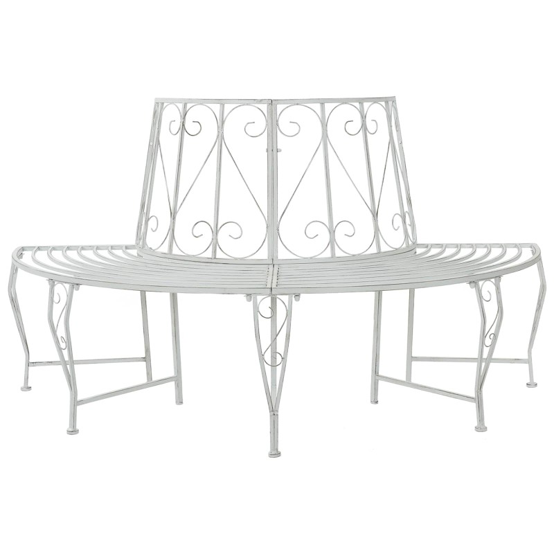 Banc d'Arbre 4-Nombre de places 160 x 80 x 89 cm Acier 642687642687