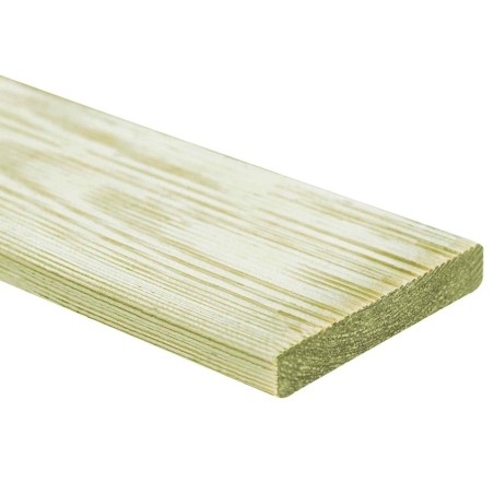 Planche de terrasse 12 pcs Vert imprégné 1,44 m² 642693642693