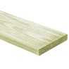 Planche de terrasse 12 pcs Vert imprégné 1,44 m² 642693642693