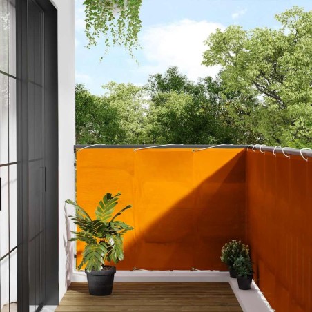 Paravent de balcon orange 120 x 700 cm 100 % polyester Oxford 642719642719