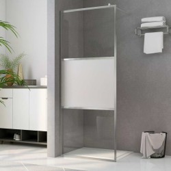 Paroi de douche à l'italienne à verre ESG demi-dépoli 115x195cm 642721642721