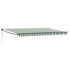 Auvent rétractable Vert 500 × 300 cm 642738642738