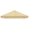 Housse de canopée de gazebo 6 x 3 m Crème Polyester 190 642739642739